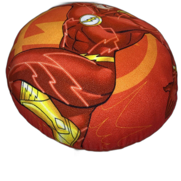 FLASH 14" Round Pillow Justice League DC Comics Plush - Picture 5 of 5